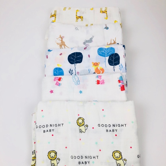 Brand new 5 Packs of Baby swaddle blanket - Picture 2 of 8